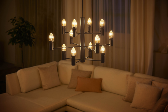 Philips Hue White Filament Kerzenlampe (Bild: Signify)
